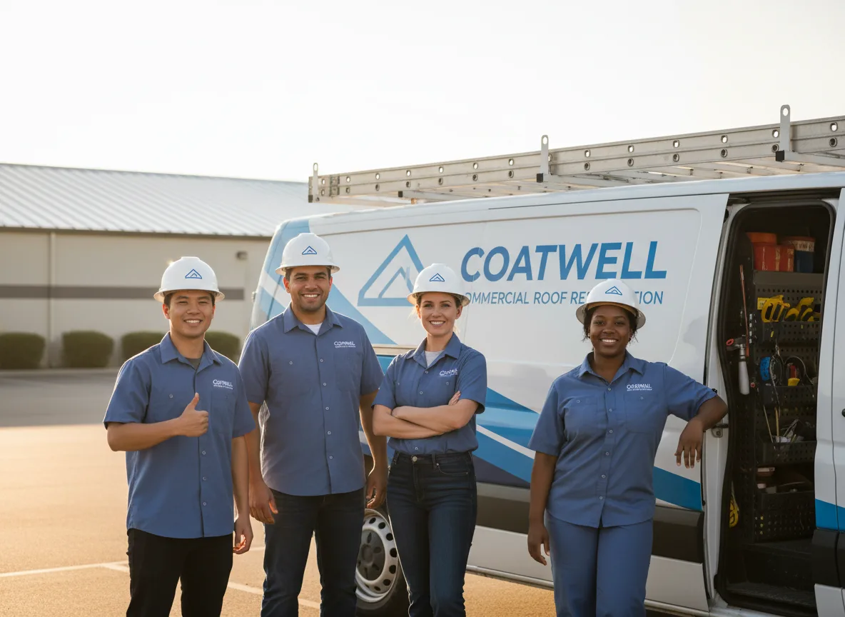 Commercial roof coating company in Holly Grove, AR